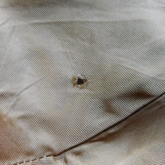 VINTAGE BURBERRY TAN NOVA CHECK TRENCH COAT XL - Picture 11 of 11